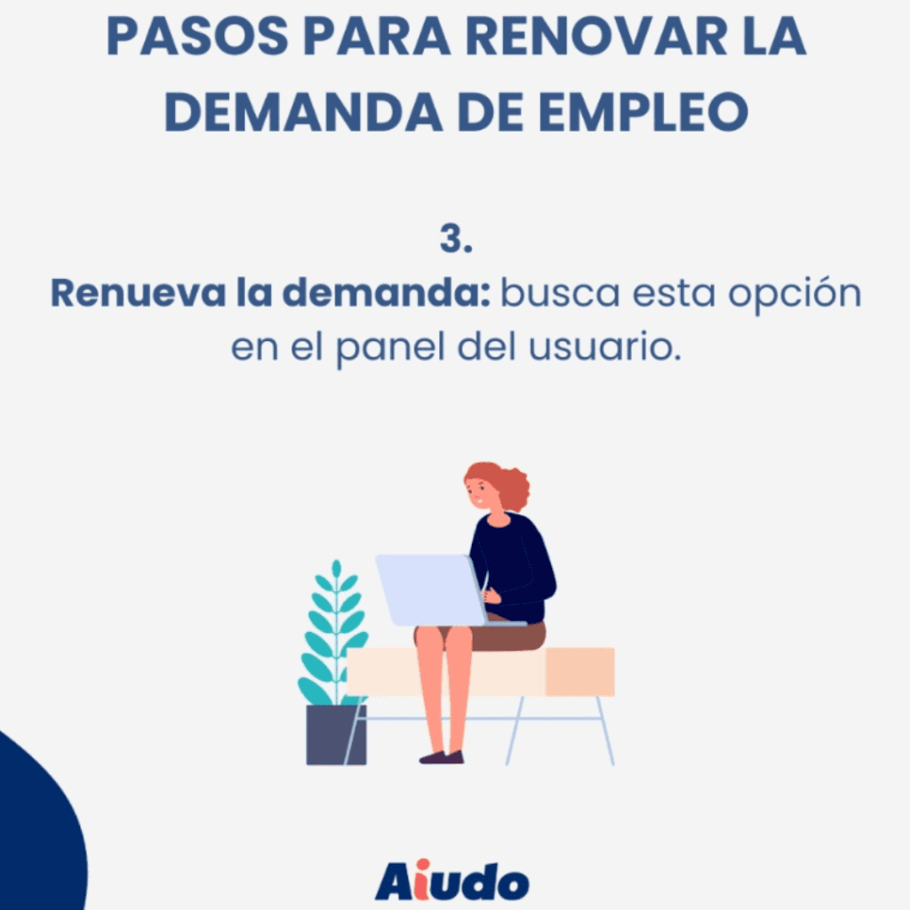 Cómo renovar la demanda de empleo Aiudo Blog