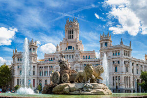 Foto de la Fuente de Cibeles en Madrid