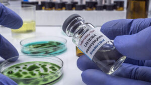 Laboratorio analizando Listeriosis.