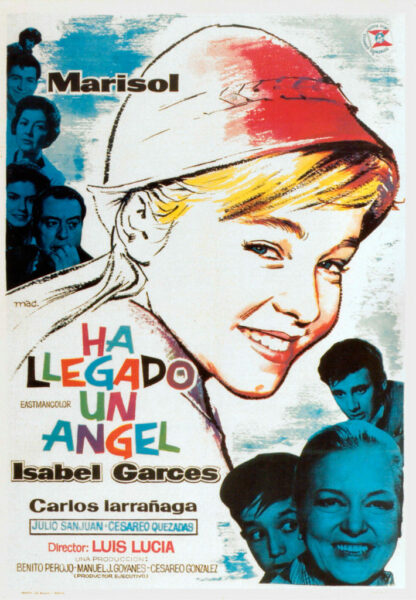Cartel de la película de Marisol, Ha llegado un Angel