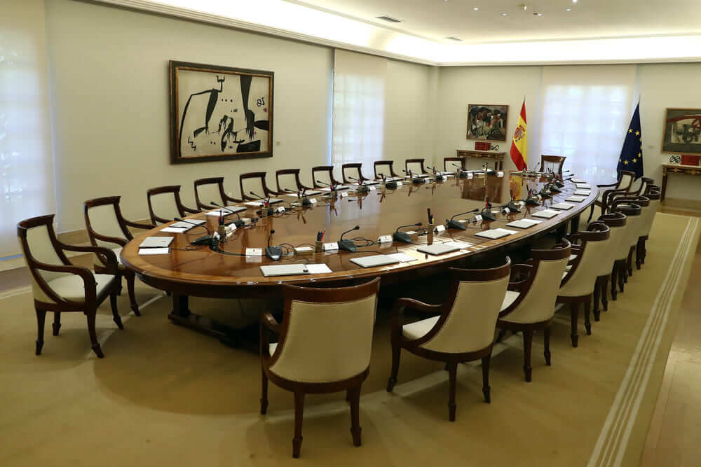 Una imagen general del Consejo de Ministros. 
