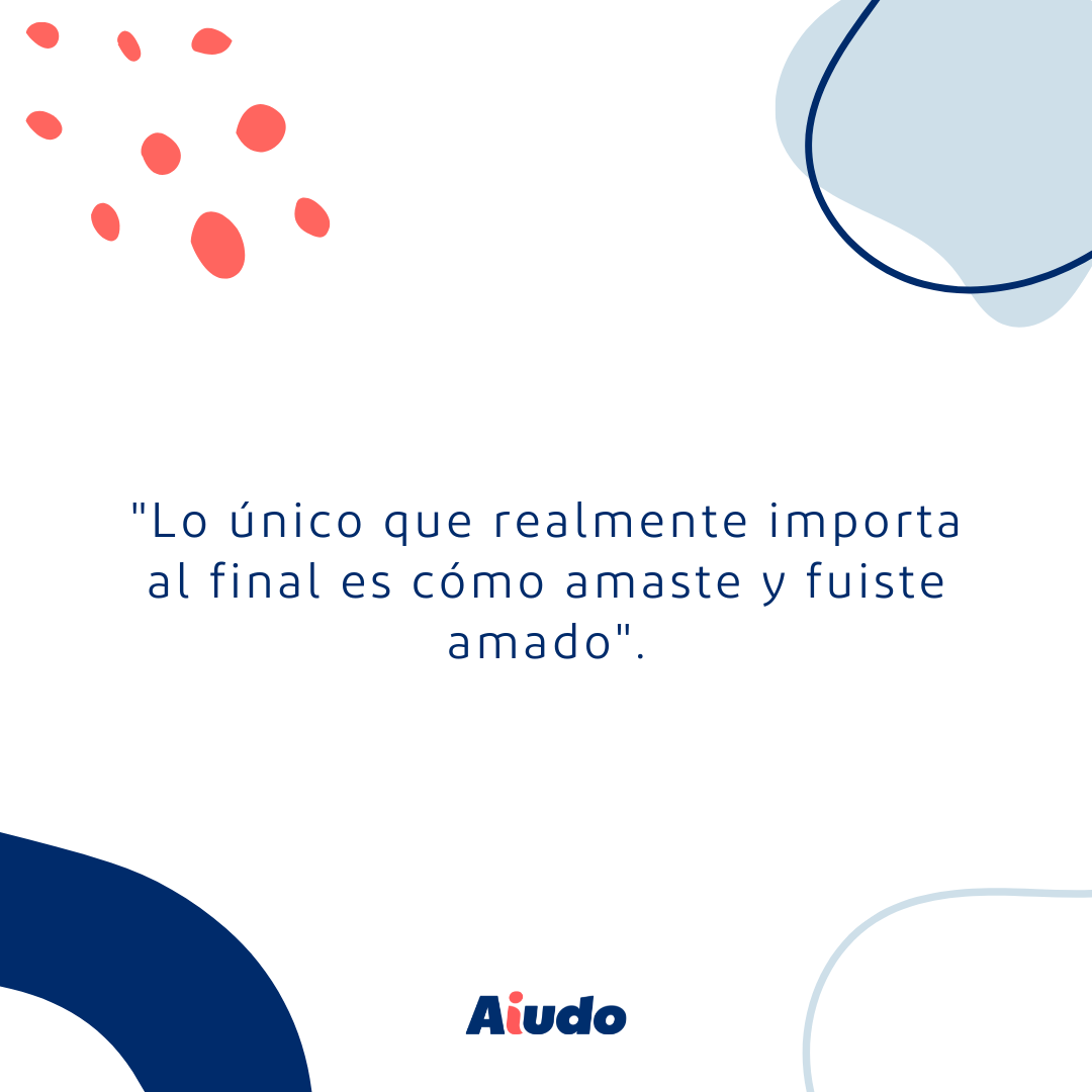 Frase para reflexionar sobre la vida: 