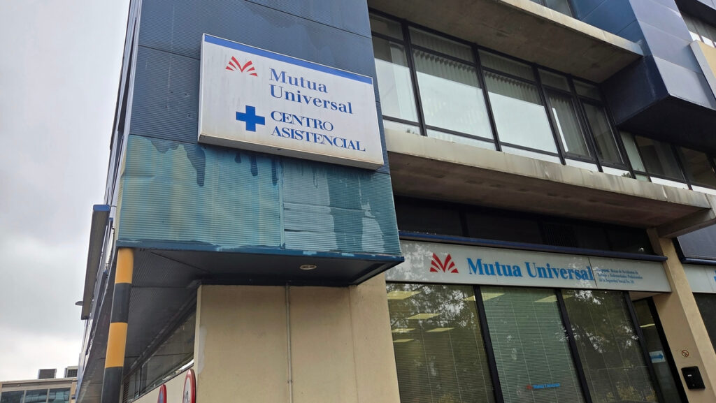 Mutua fachada de una Mutua de Madrid