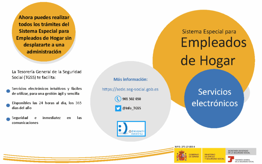 Sistema Especial para Empleados de Hogar foto del Sistema Especial para Empleados de Hogar del Ministerio de Empleo y Seguridad Social