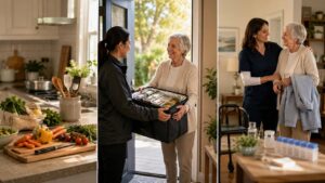 Precio de la comida a domicilio para personas mayores en España