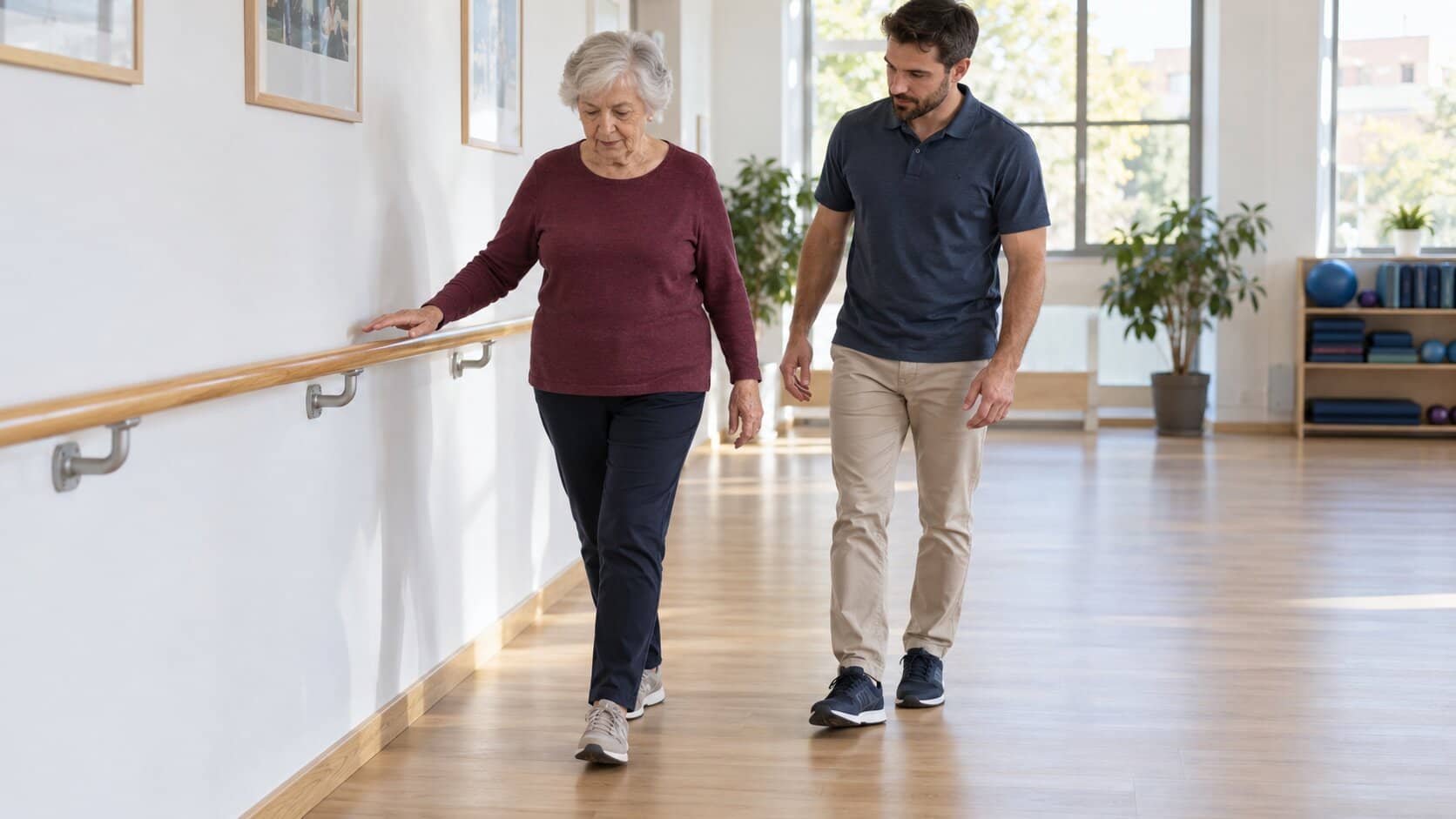 Ejercicios para prevenir caídas en adultos mayores